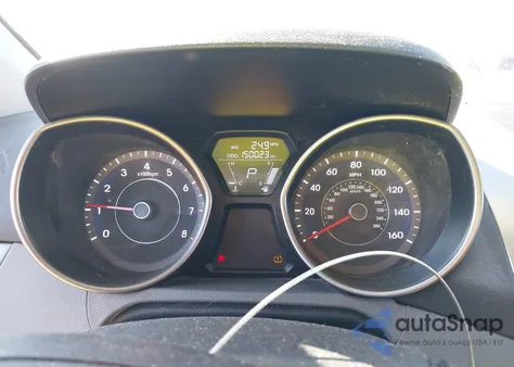 2012 Hyundai Elantra Gls from USA, damaged, VIN 5NPDH4AEXCH063836